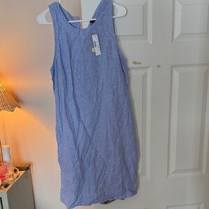 NWT Jcrew sky blue sleeveless dress